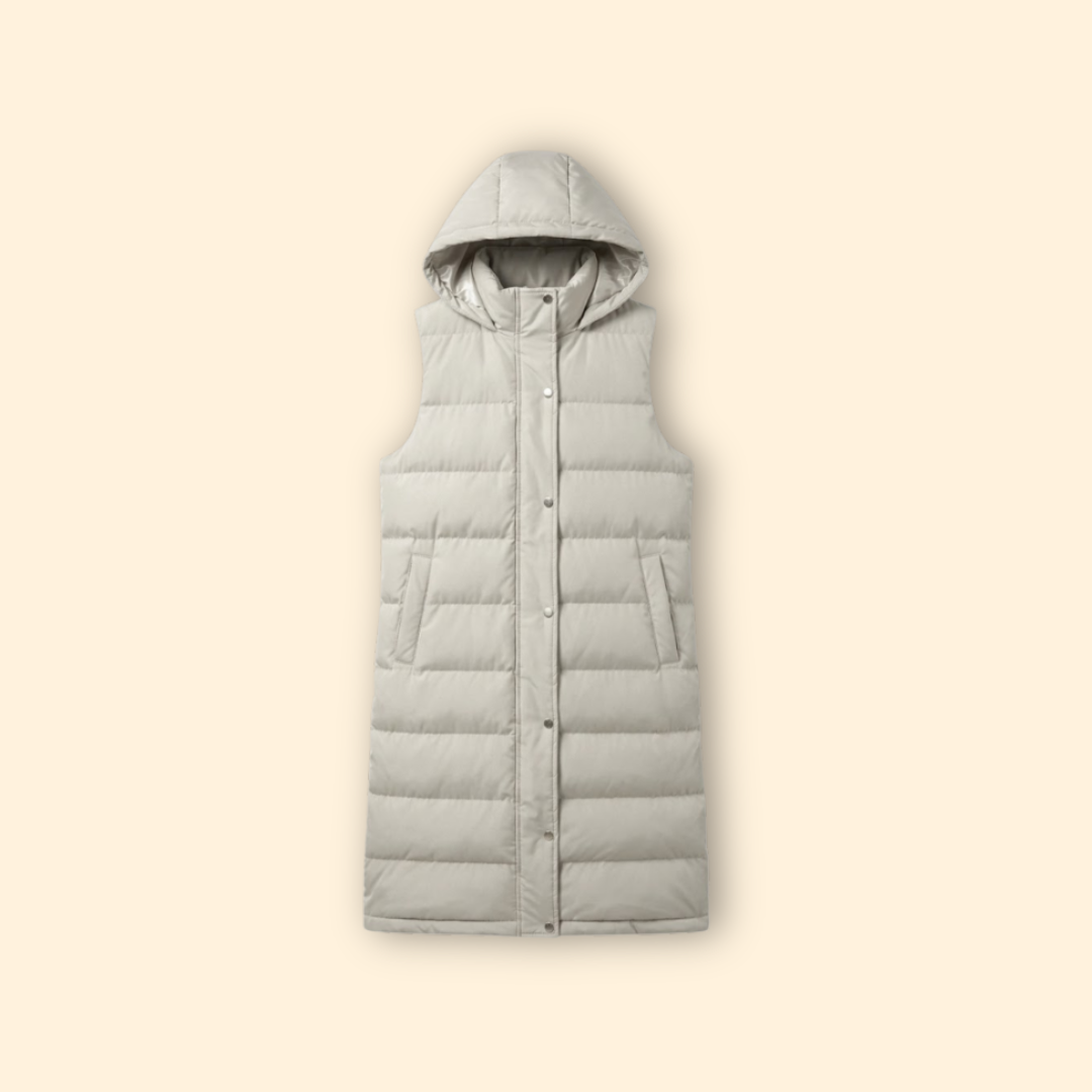 Women’s Long Quilted Vest