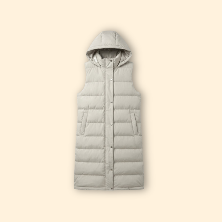 Women’s Long Quilted Vest