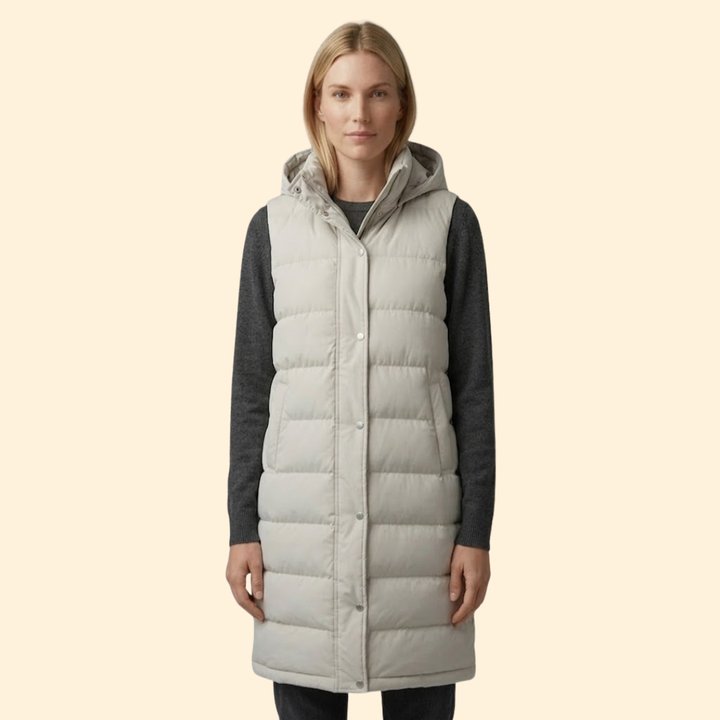 Women’s Long Quilted Vest