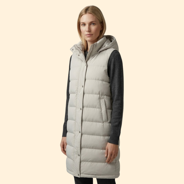 Women’s Long Quilted Vest