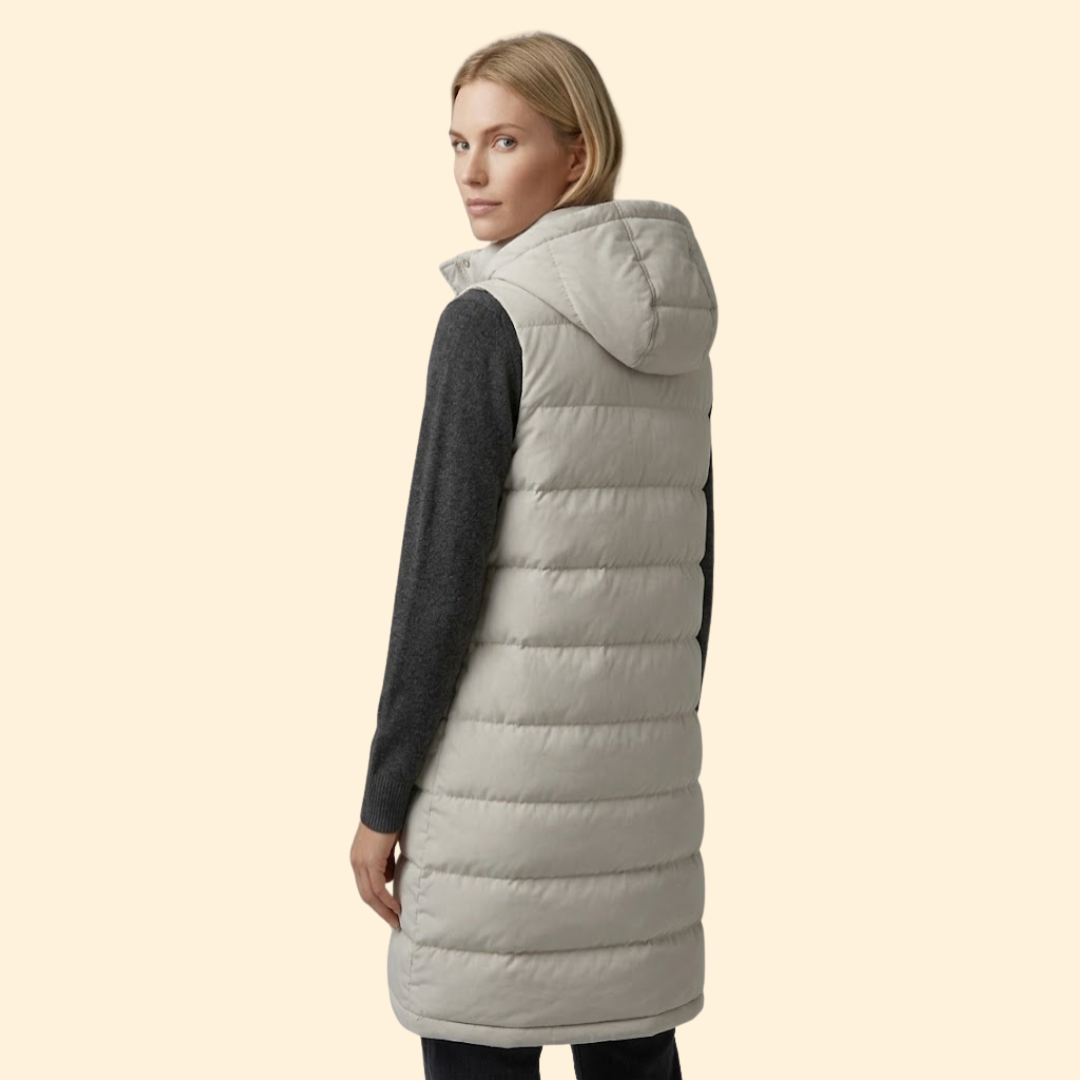 Women’s Long Quilted Vest
