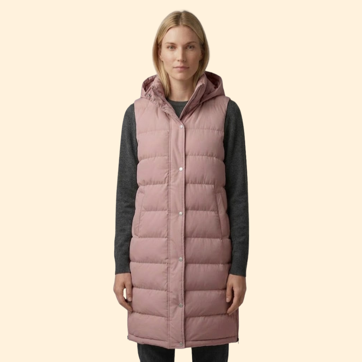 Women’s Long Quilted Vest