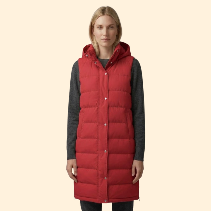 Women’s Long Quilted Vest