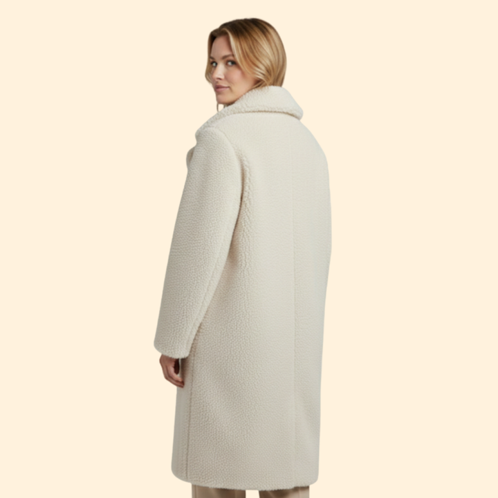 Women’s Long Teddy Coat