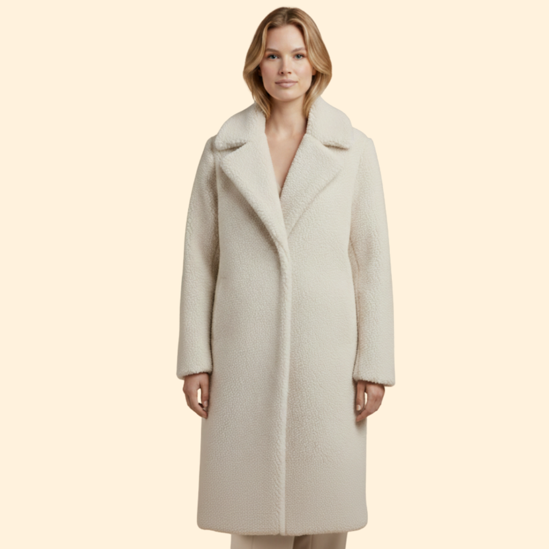 Women’s Long Teddy Coat