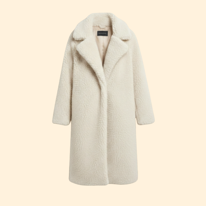 Women’s Long Teddy Coat