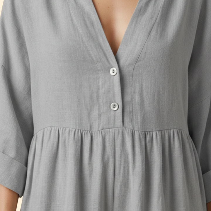 Women’s Loose Fit Linen Dress