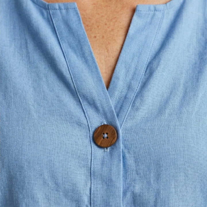 Women's Loose Linen Blouse