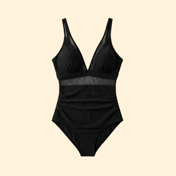 Women's Mesh-Panel Bikini Set