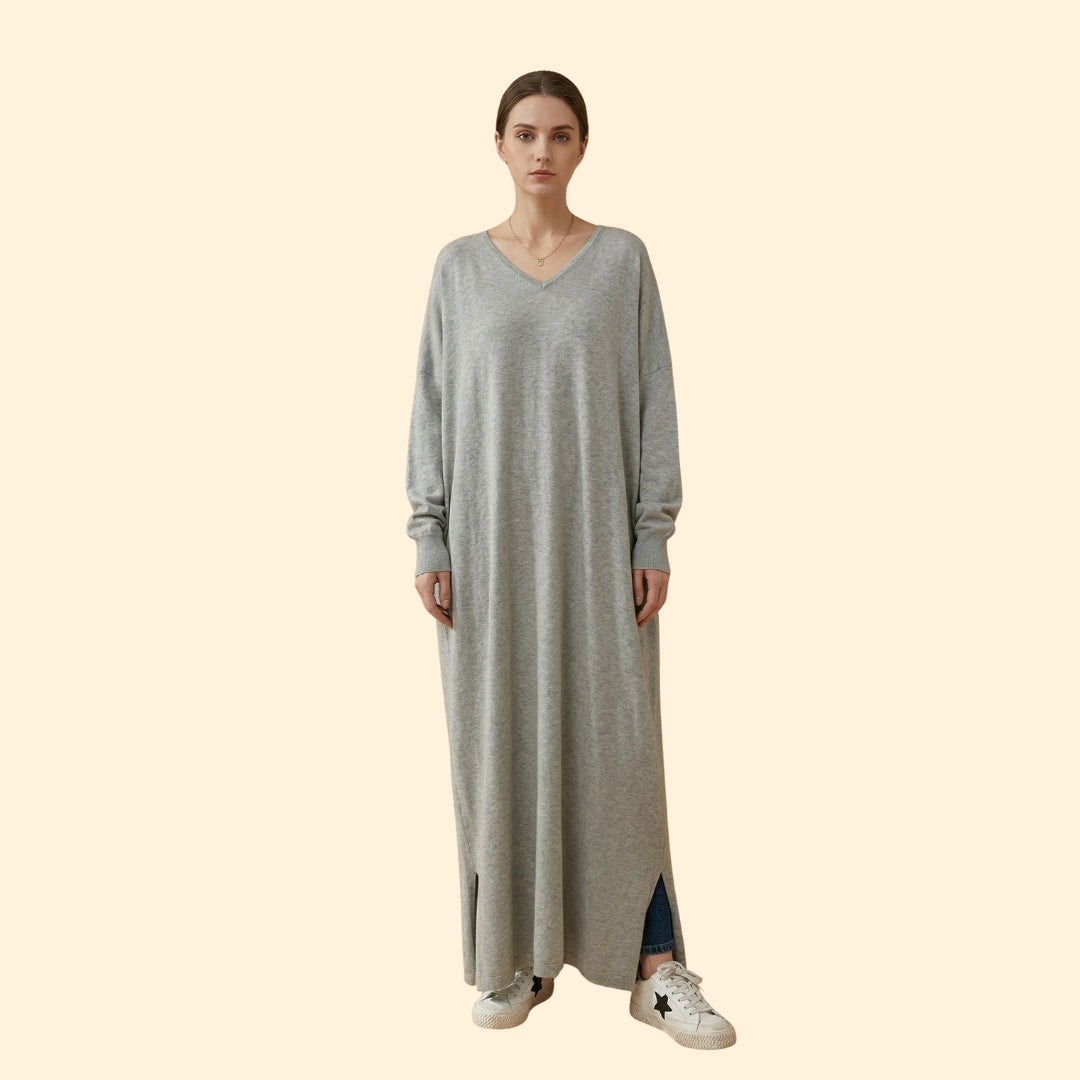 Women's Minimalist Maxi Dress