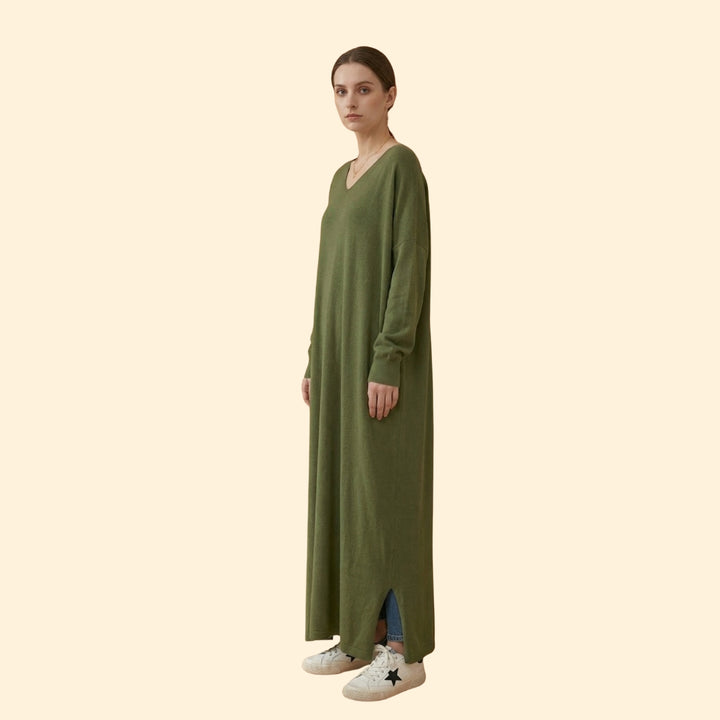 Women's Minimalist Maxi Dress