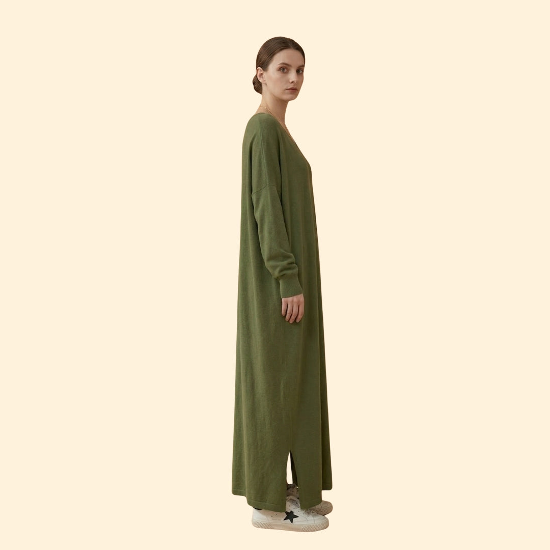 Women's Minimalist Maxi Dress