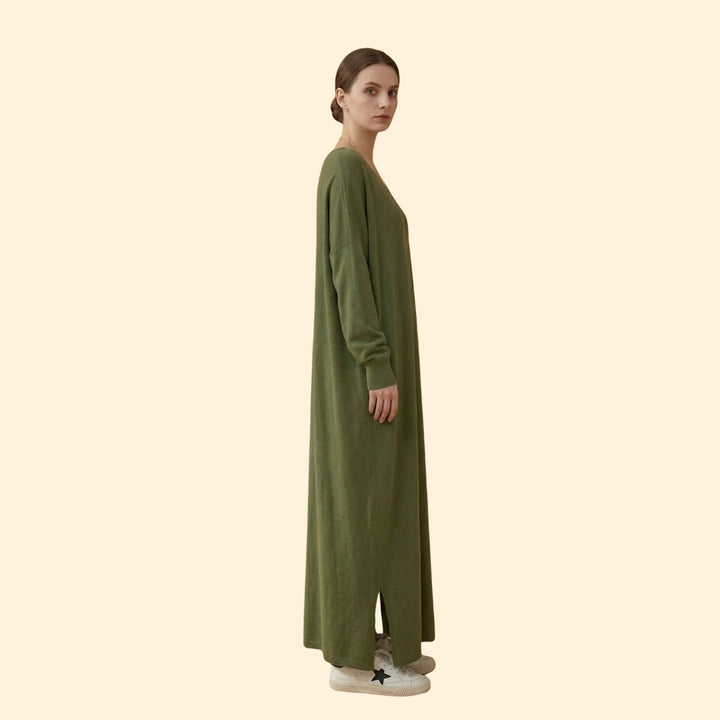 Women's Minimalist Maxi Dress