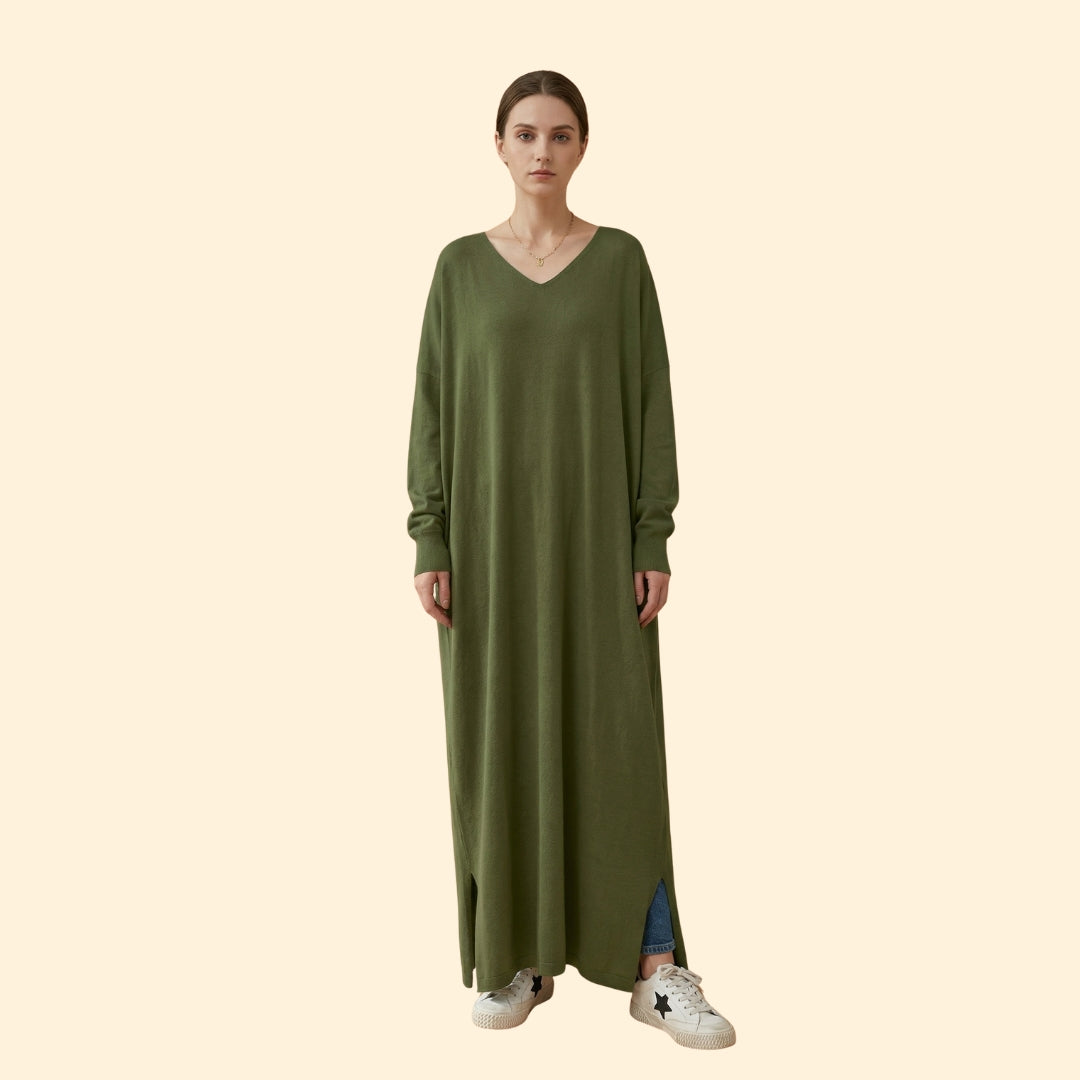Women's Minimalist Maxi Dress