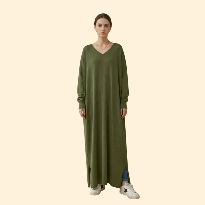 Women's Minimalist Maxi Dress
