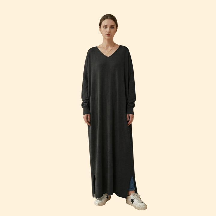 Women's Minimalist Maxi Dress