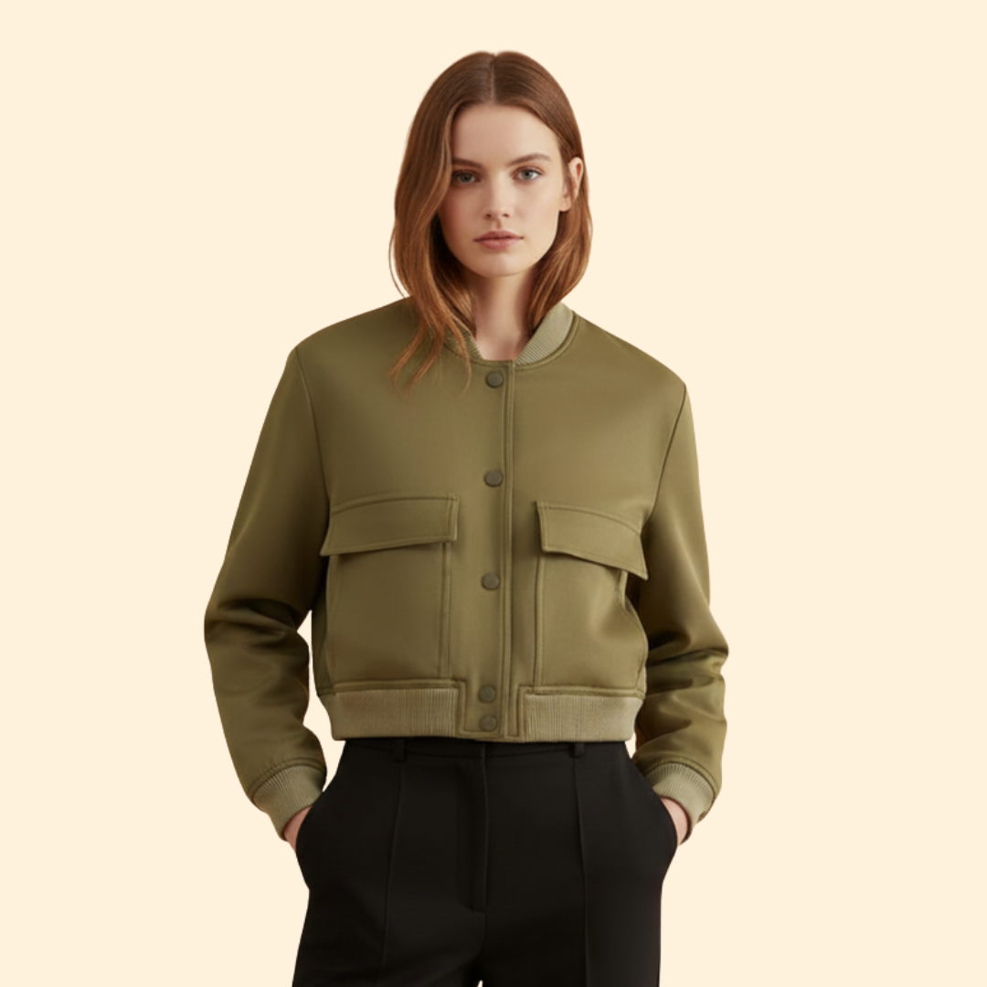 Women’s Modern Bomber Jacket