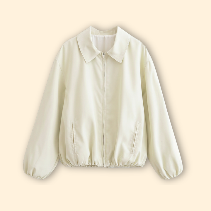 Women’s Modern Collar Bomber Jacket