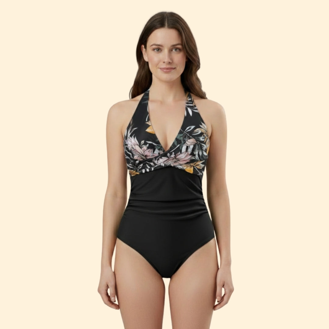 Women's Modern Cross-Front Swimsuit