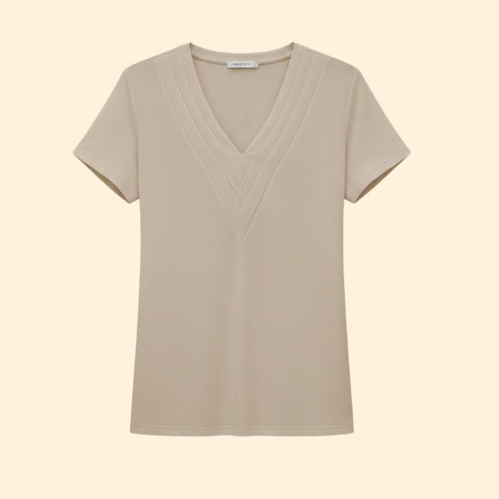 Women's Modern V-Neck Top