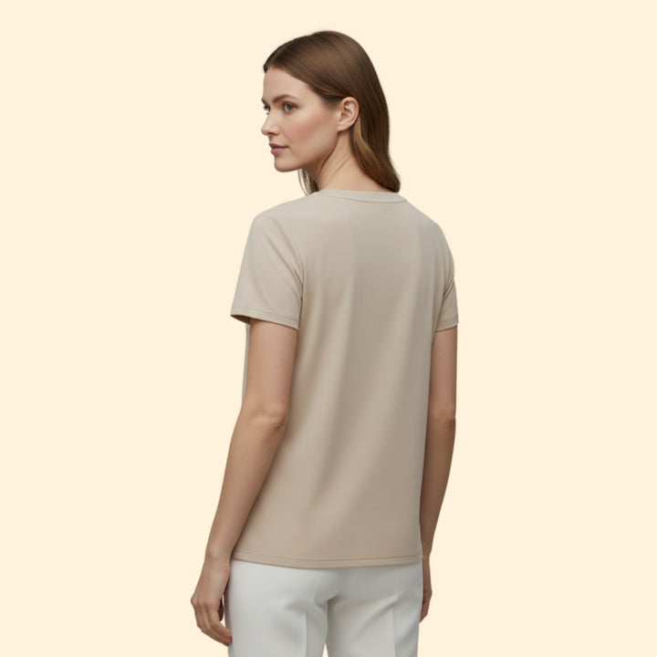 Women's Modern V-Neck Top