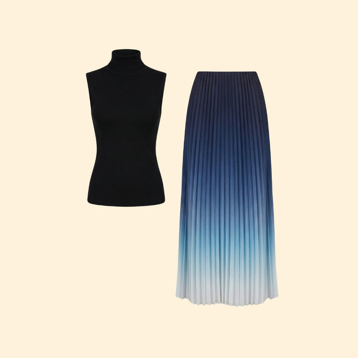 Women's Ombre Sleeveless Dress