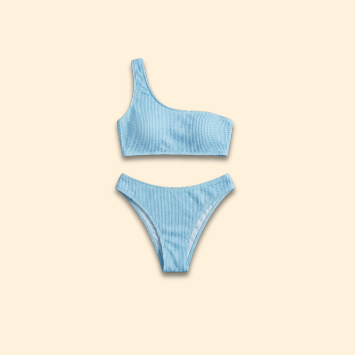 Women's One-Shoulder High-Waist Bikini