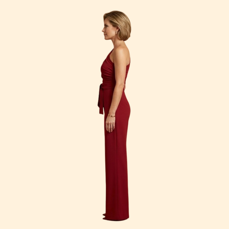 Women's One-Shoulder Jumpsuit