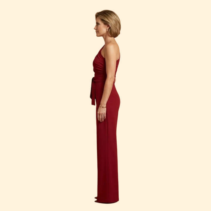 Women's One-Shoulder Jumpsuit