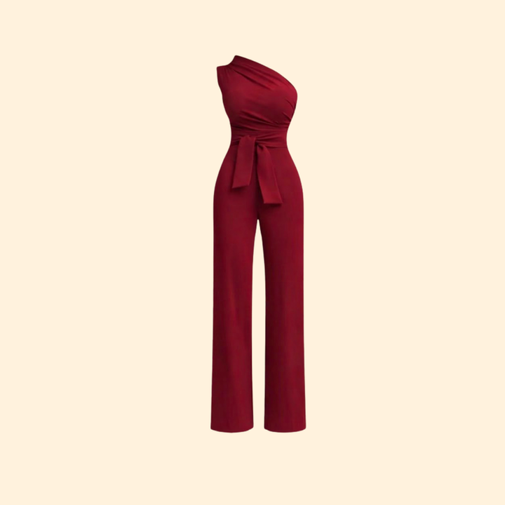 Women's One-Shoulder Jumpsuit