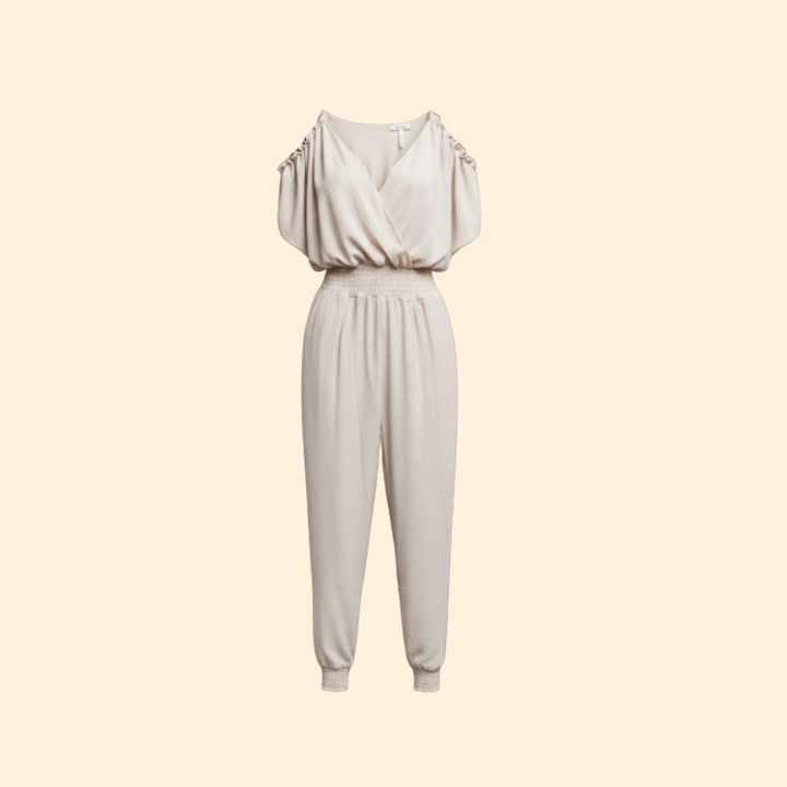 Women's Open-Shoulder Jumpsuit