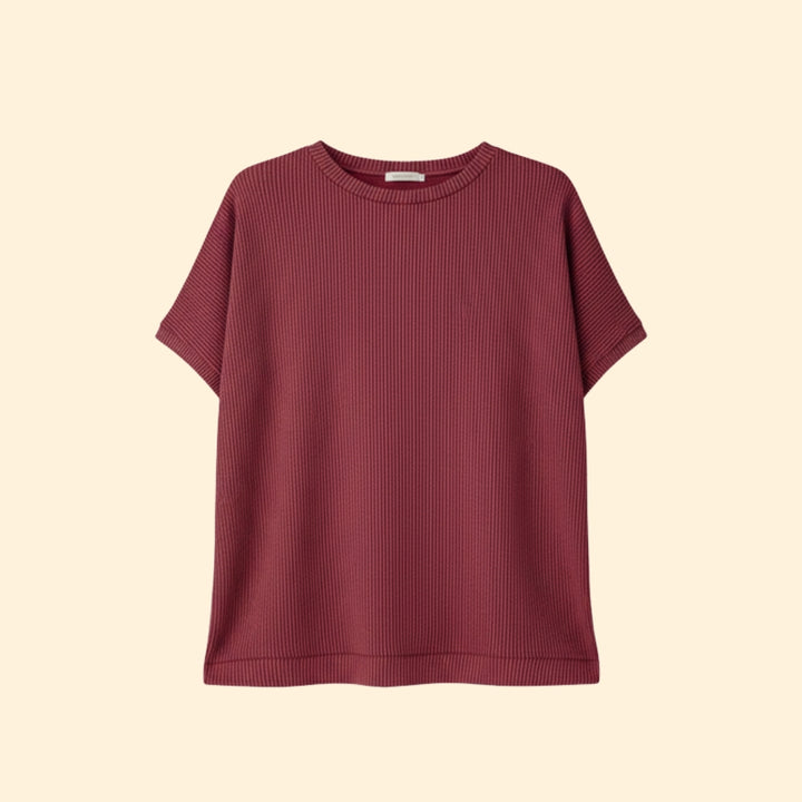Women's Oversized Ribbed Top