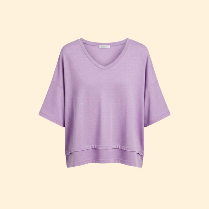 Women's Oversized V-Neck T-Shirt