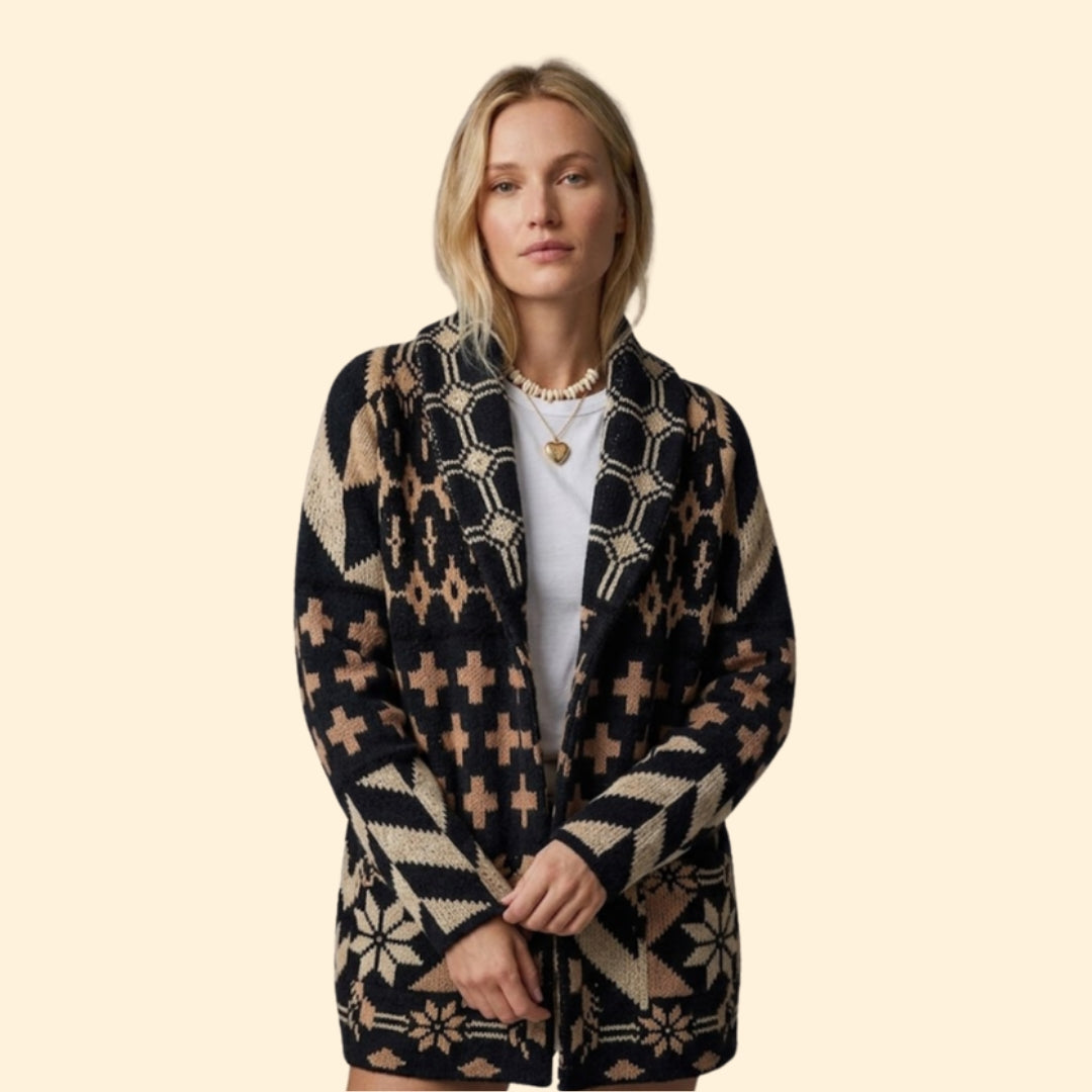 Women’s Pattern Knit Cardigan