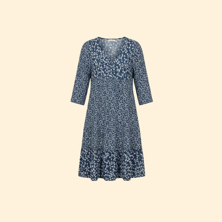 Women's Patterned Midi Dress