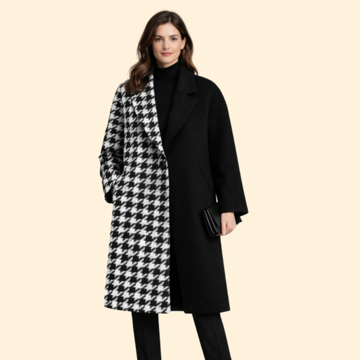Women’s Plaid Long Coat