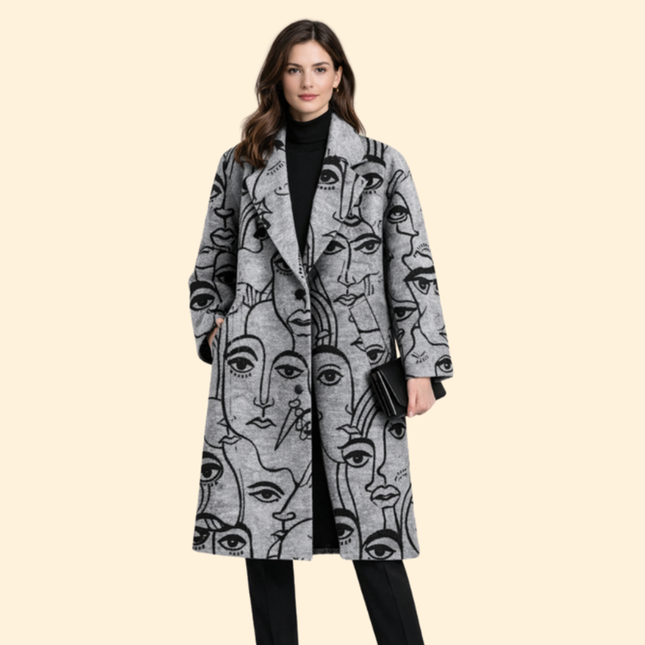 Women’s Plaid Long Coat
