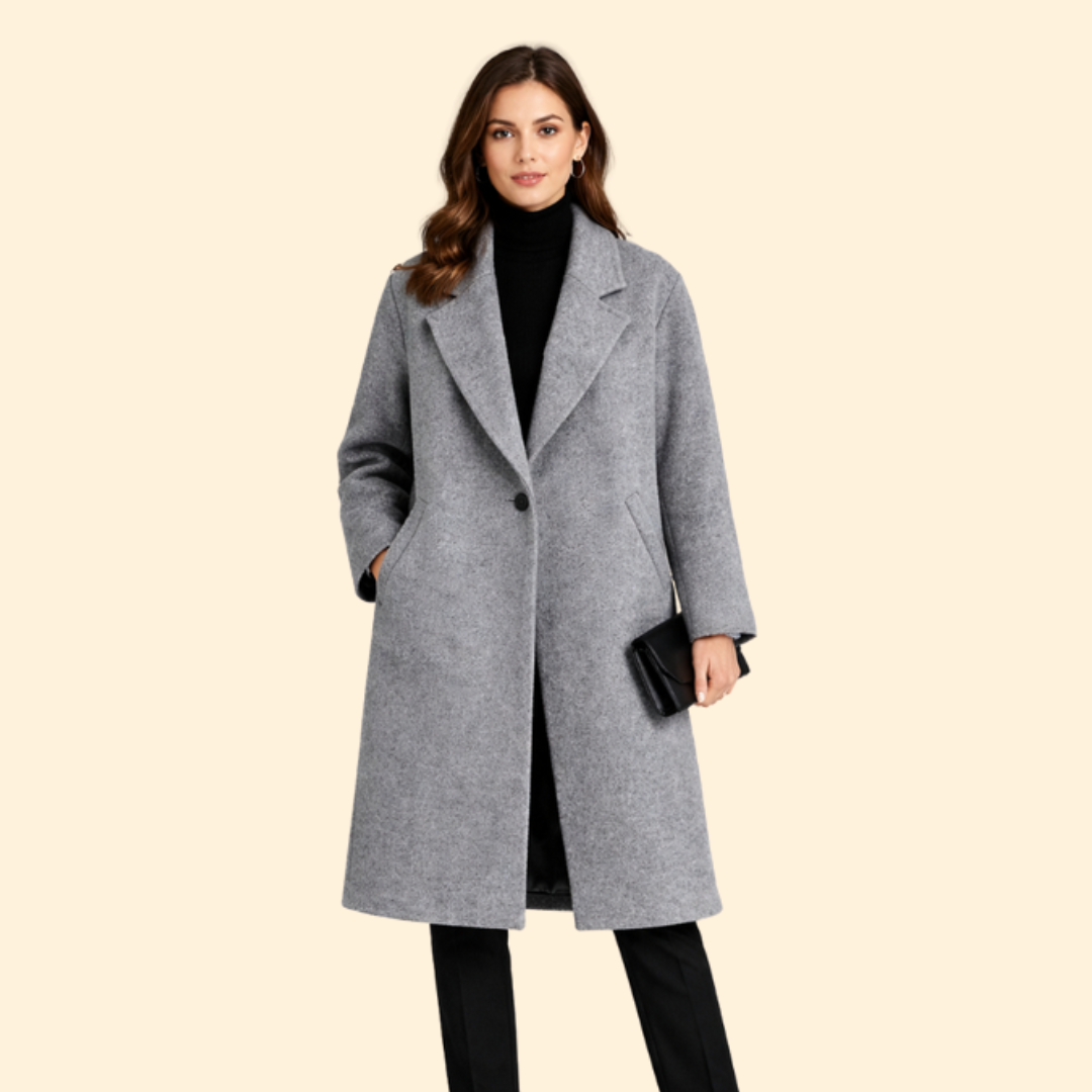 Women’s Plaid Long Coat