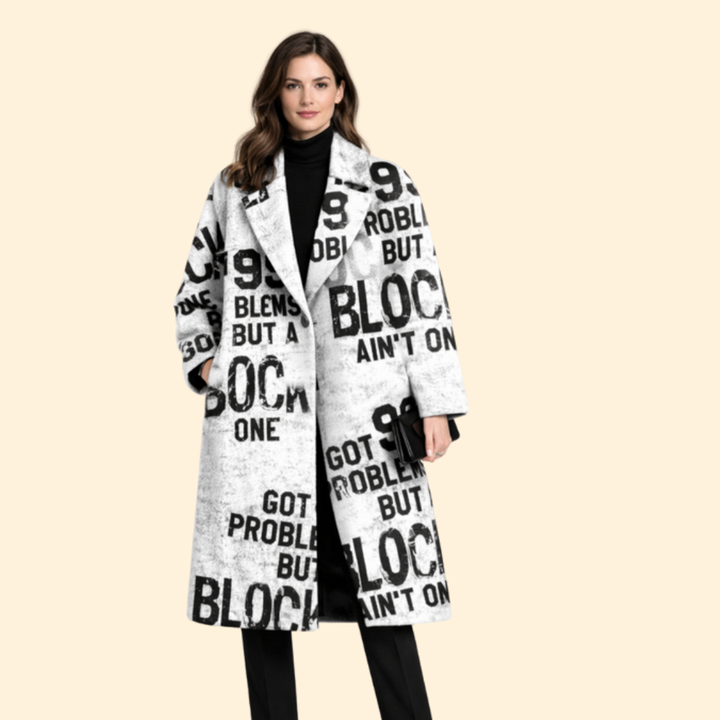Women’s Plaid Long Coat