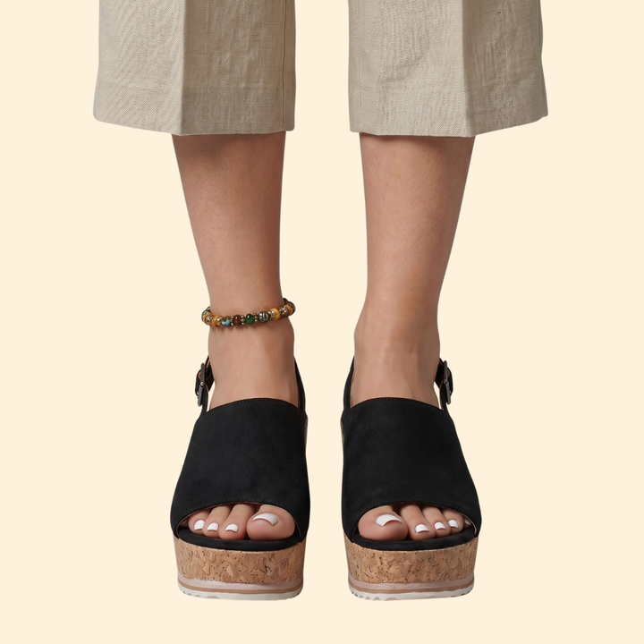Women's Platform Buckle Sandals