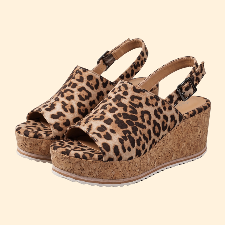 Women's Platform Buckle Sandals