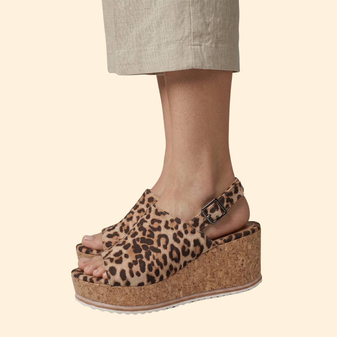 Women's Platform Buckle Sandals