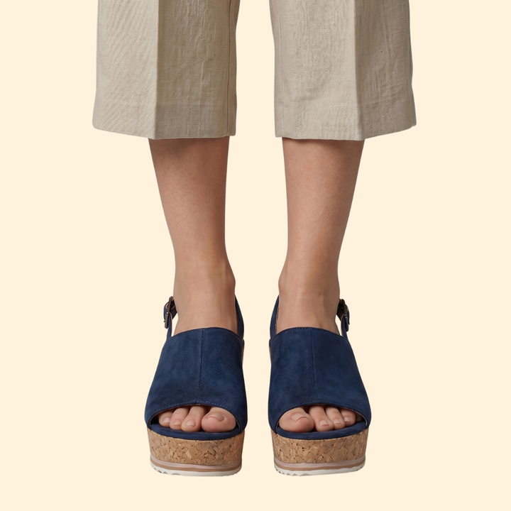 Women's Platform Buckle Sandals