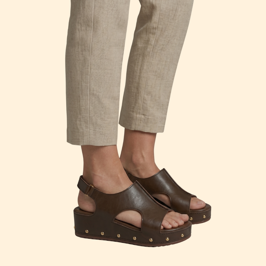 Women's Platform Cushioned Sandals
