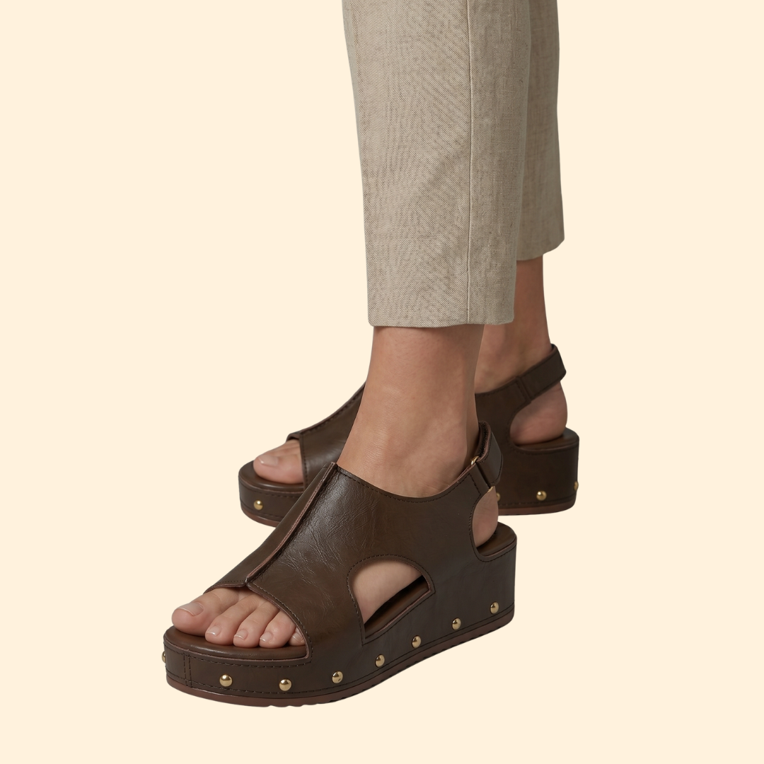 Women's Platform Cushioned Sandals