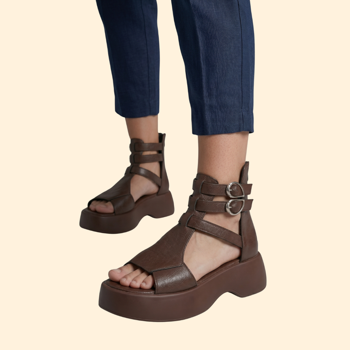 Women's Platform Sandals Ankle Strap