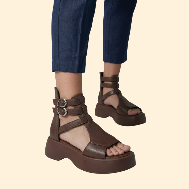 Women's Platform Sandals Ankle Strap