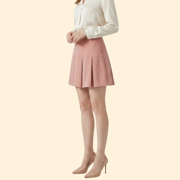 Women's Pleated A-Line Skirt