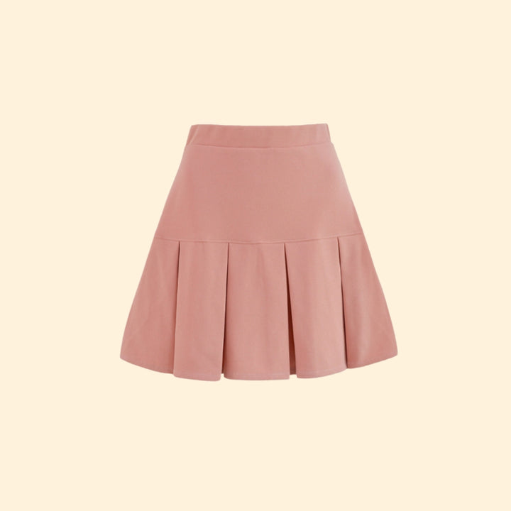 Women's Pleated A-Line Skirt