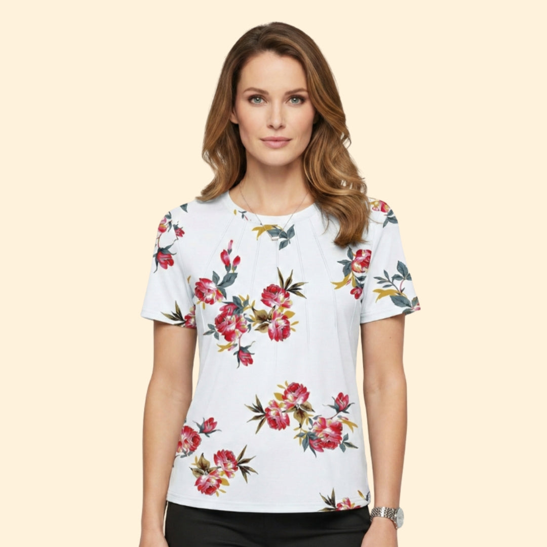 Women's Pleated Detail T-Shirt